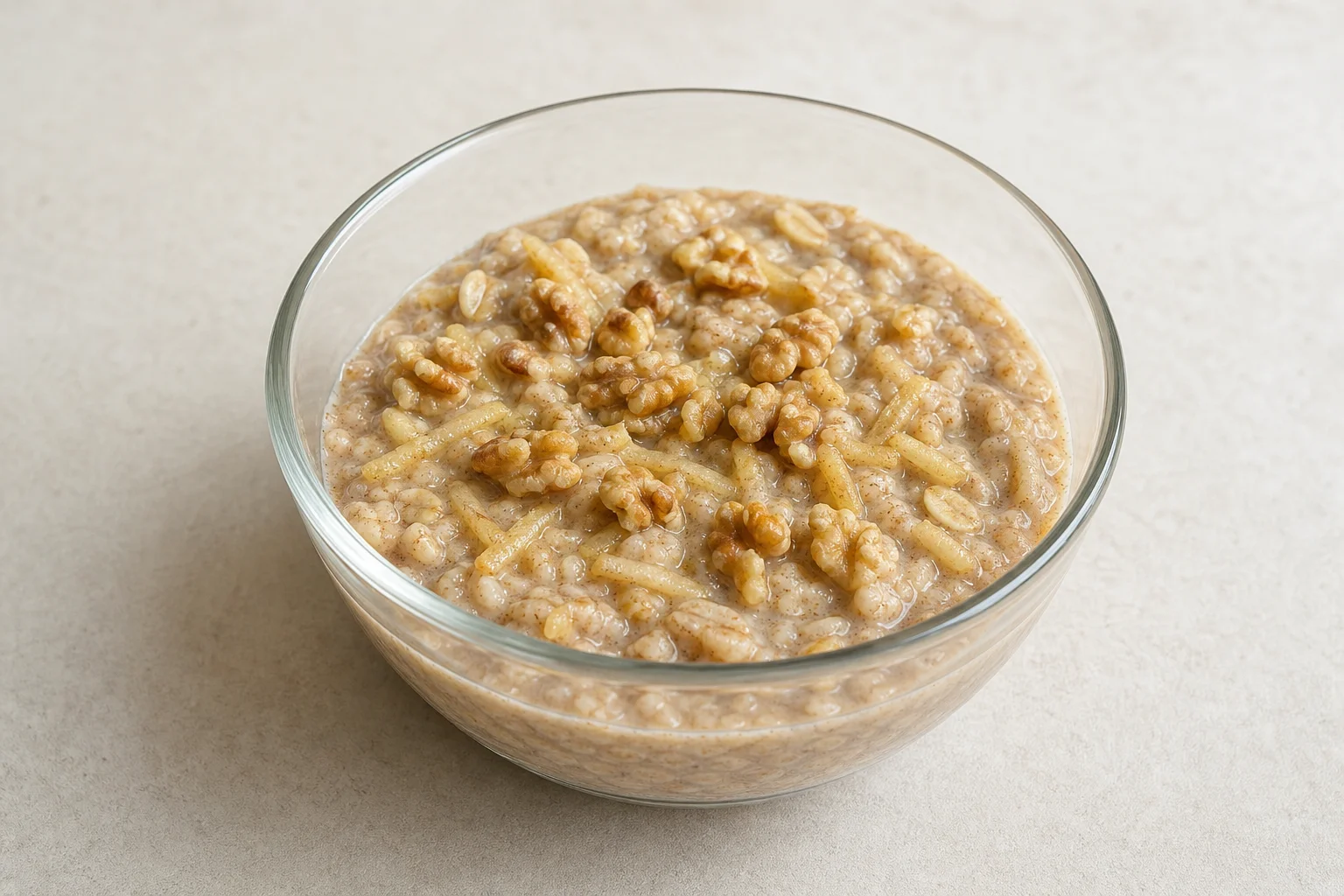 Apple cinnamon porridge