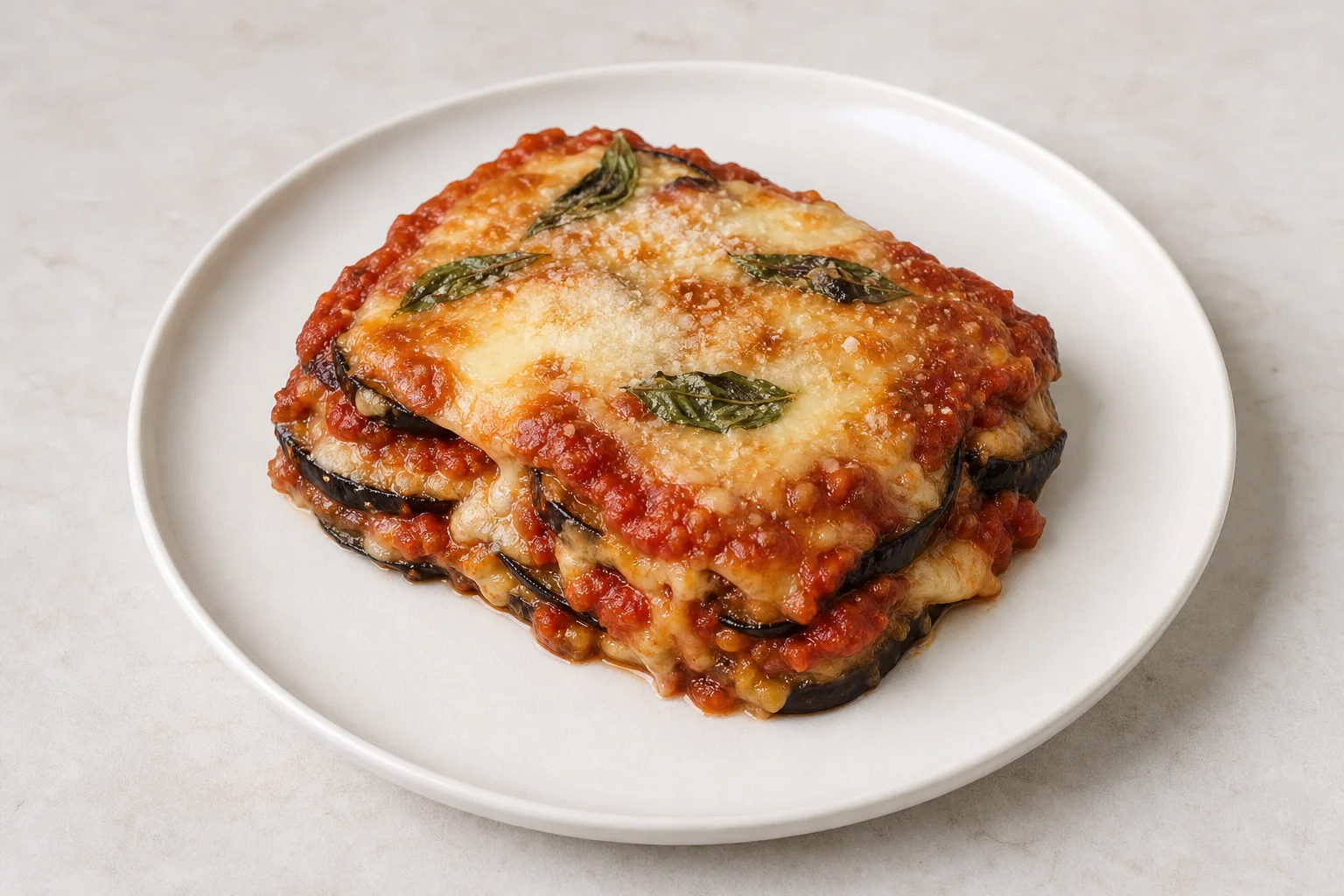 Aubergine parmigiana