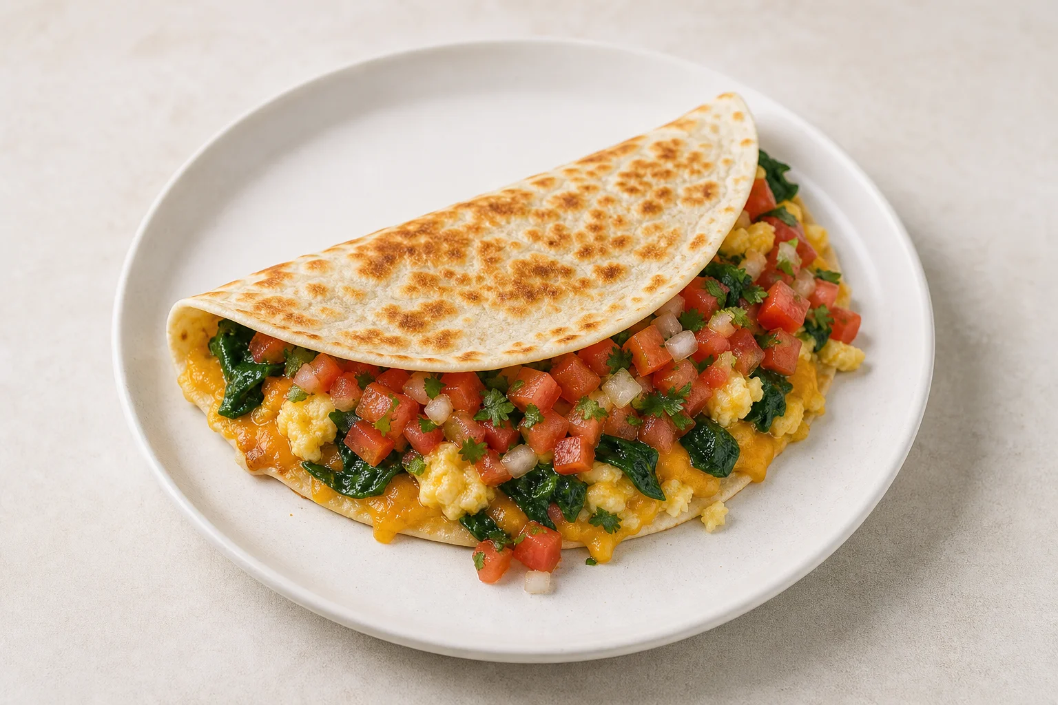 Breakfast quesadilla