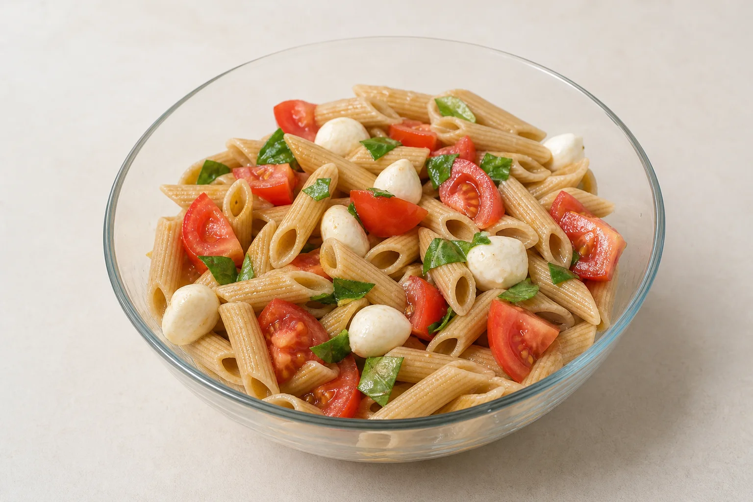 Caprese pasta salad