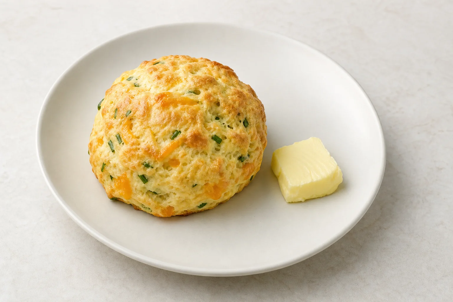Cheese and chive scones