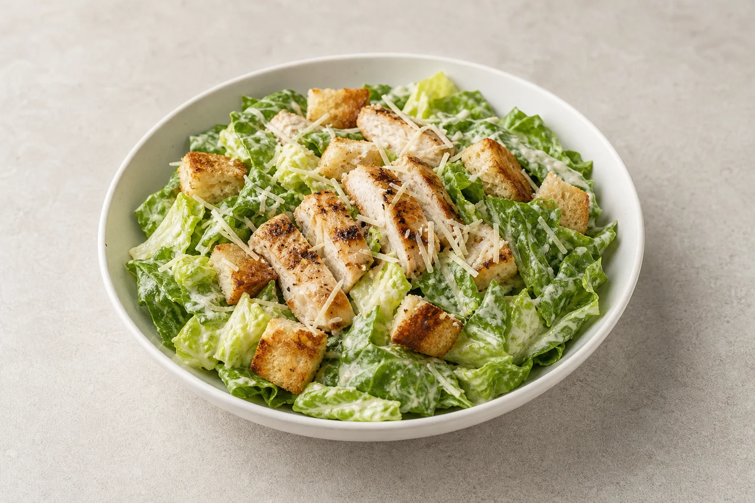 Chicken Caesar salad