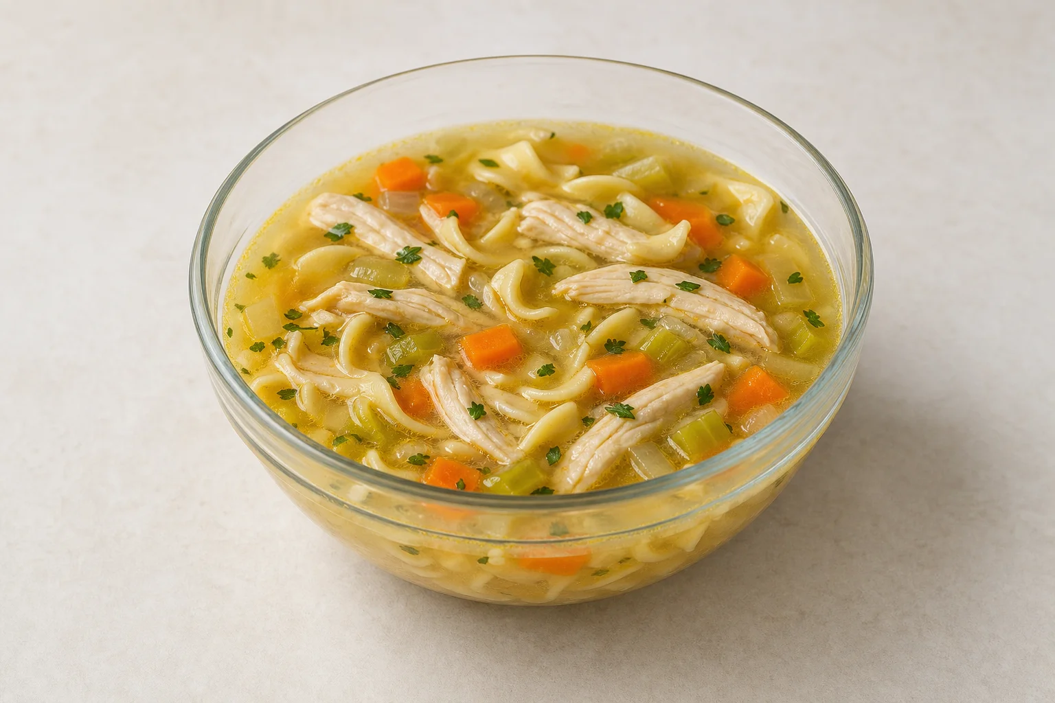 Chicken noodle soup