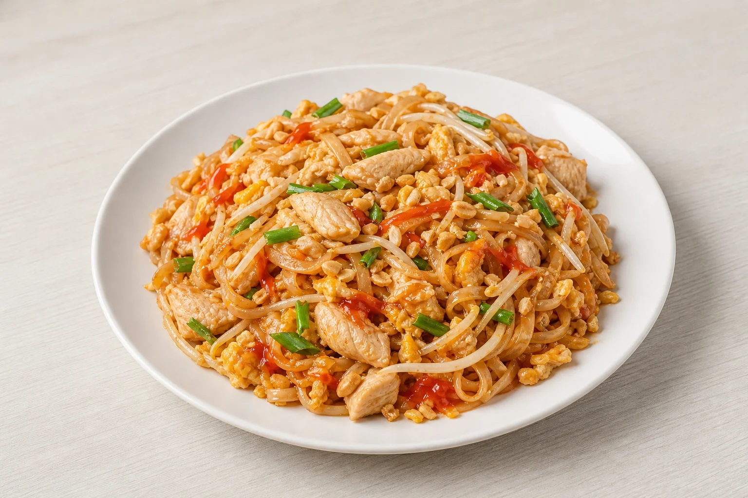 Chicken pad thai