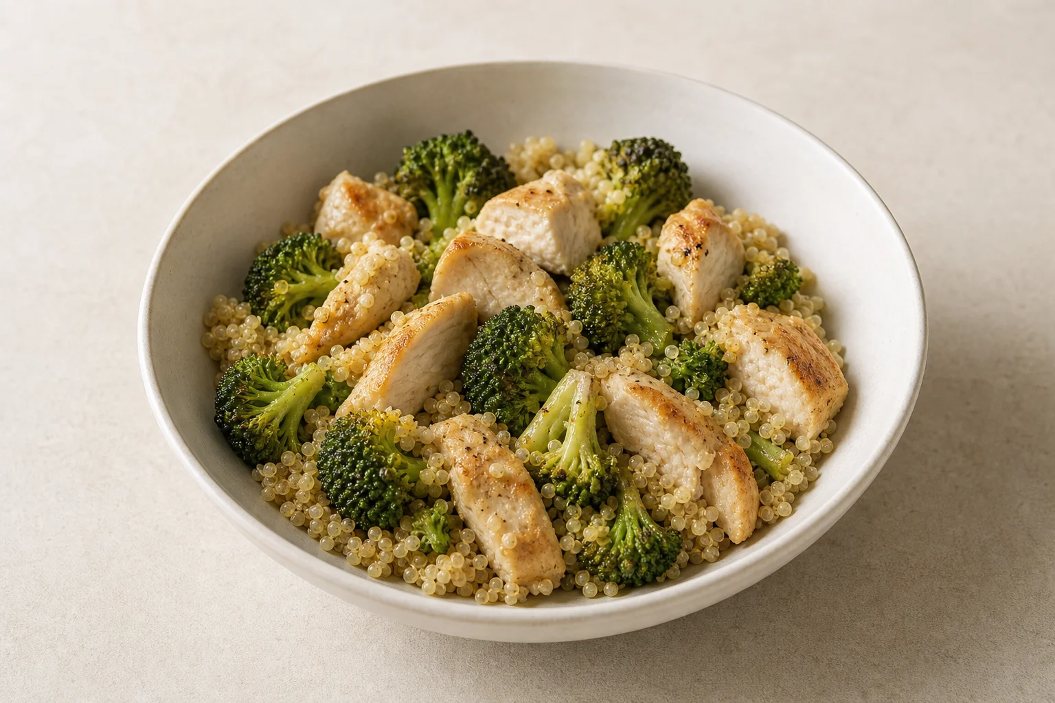 Chicken quinoa bowl