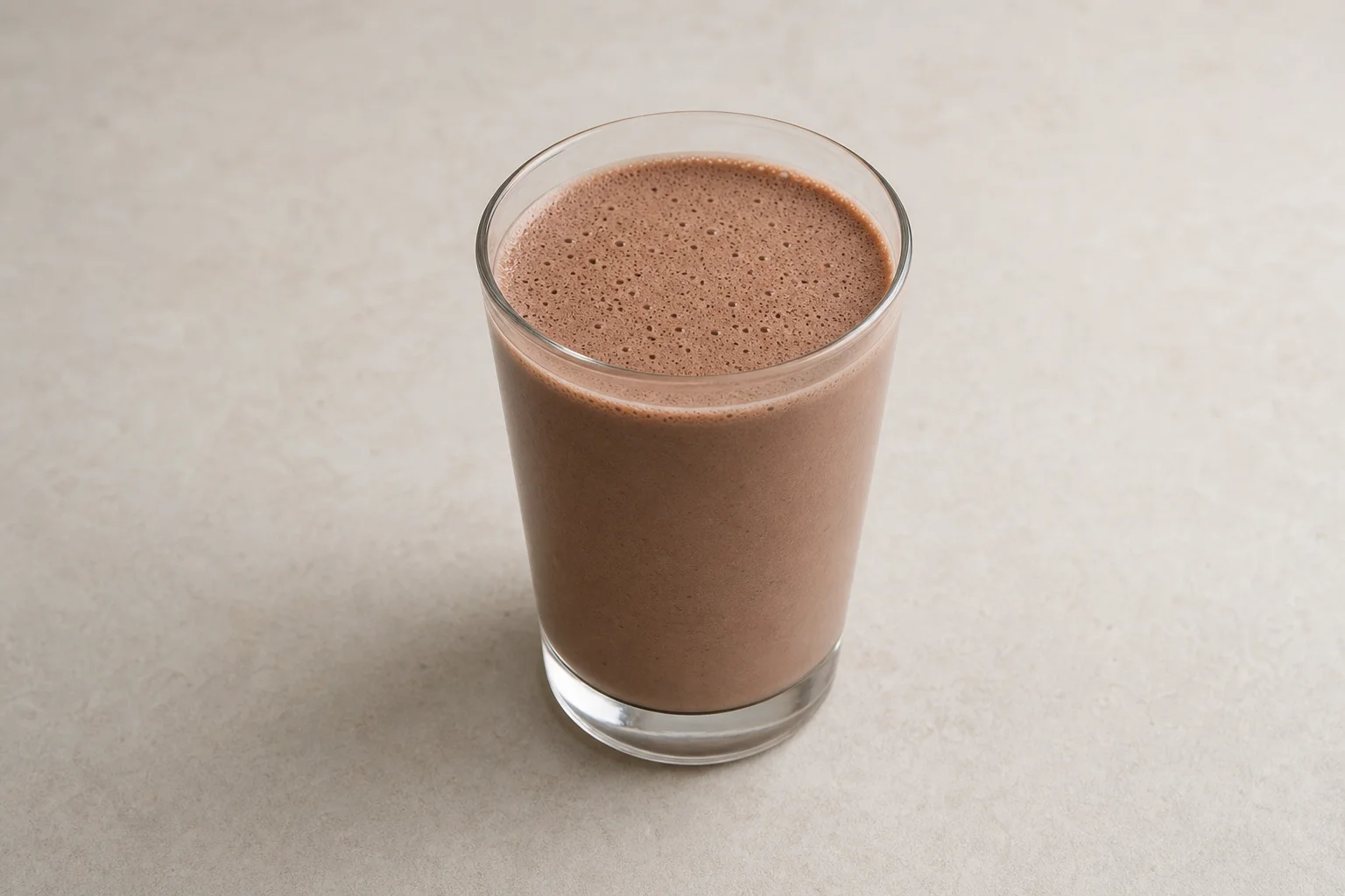 Chocolate milk recovery shake