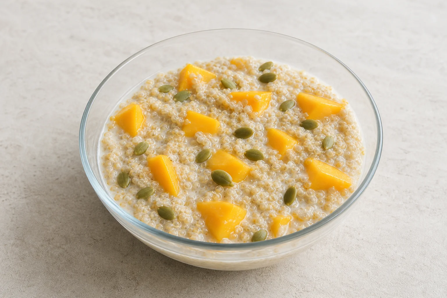 Coconut quinoa porridge