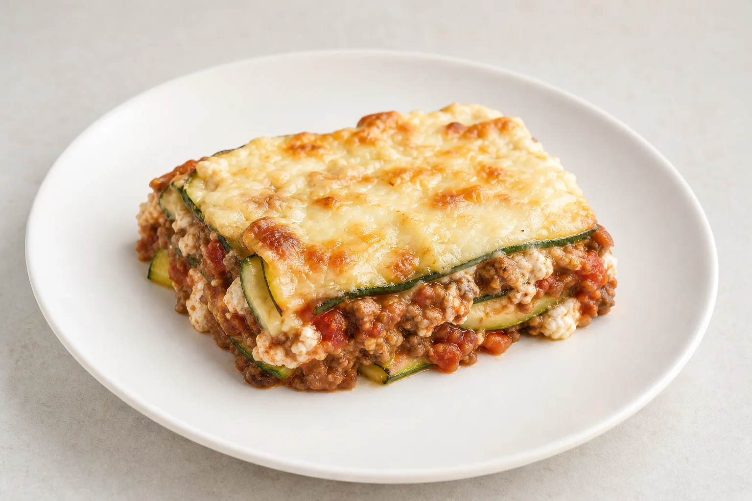 Courgette lasagne