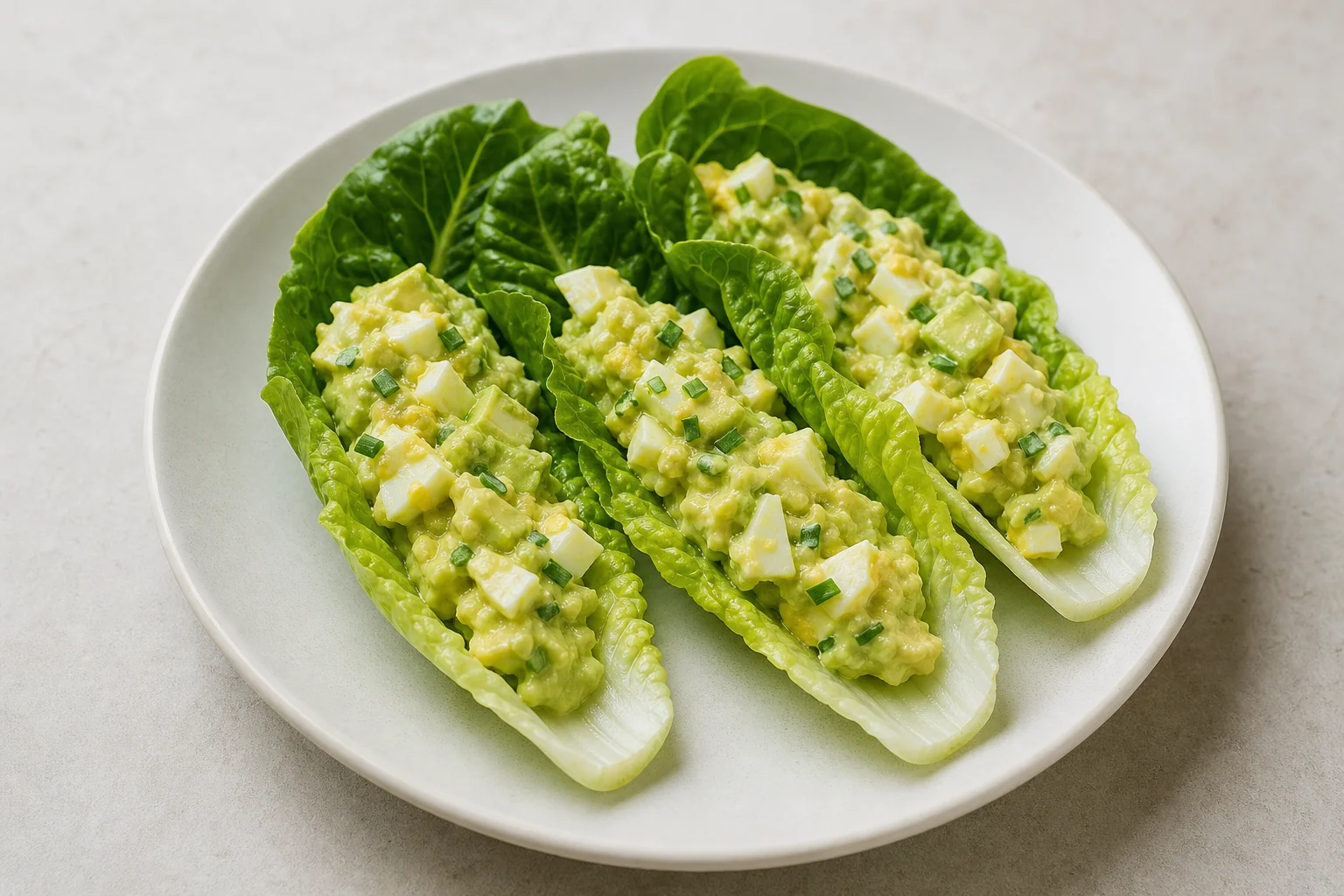 Egg and avocado salad