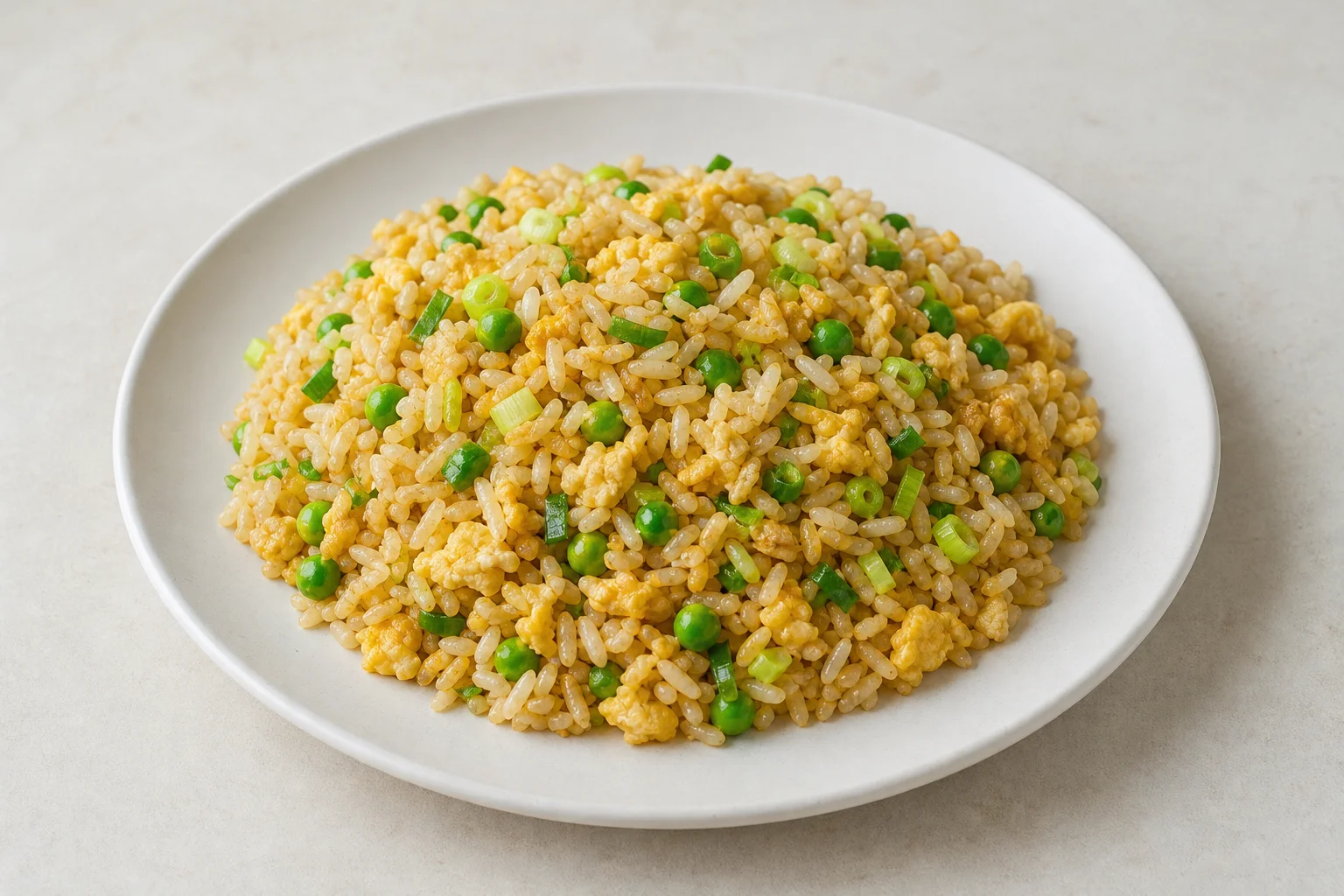 Egg fried rice breakfast