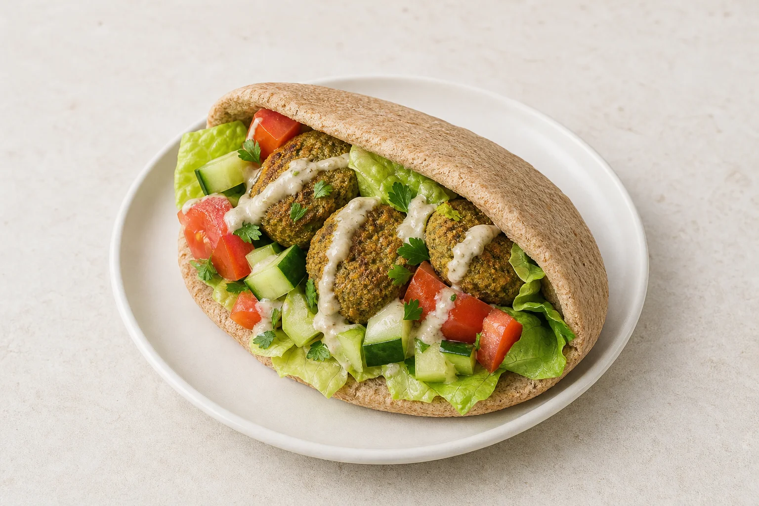 Falafel wrap