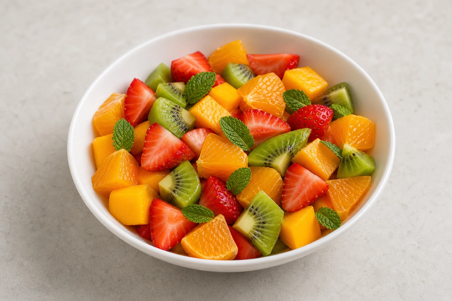 Fresh fruit salad