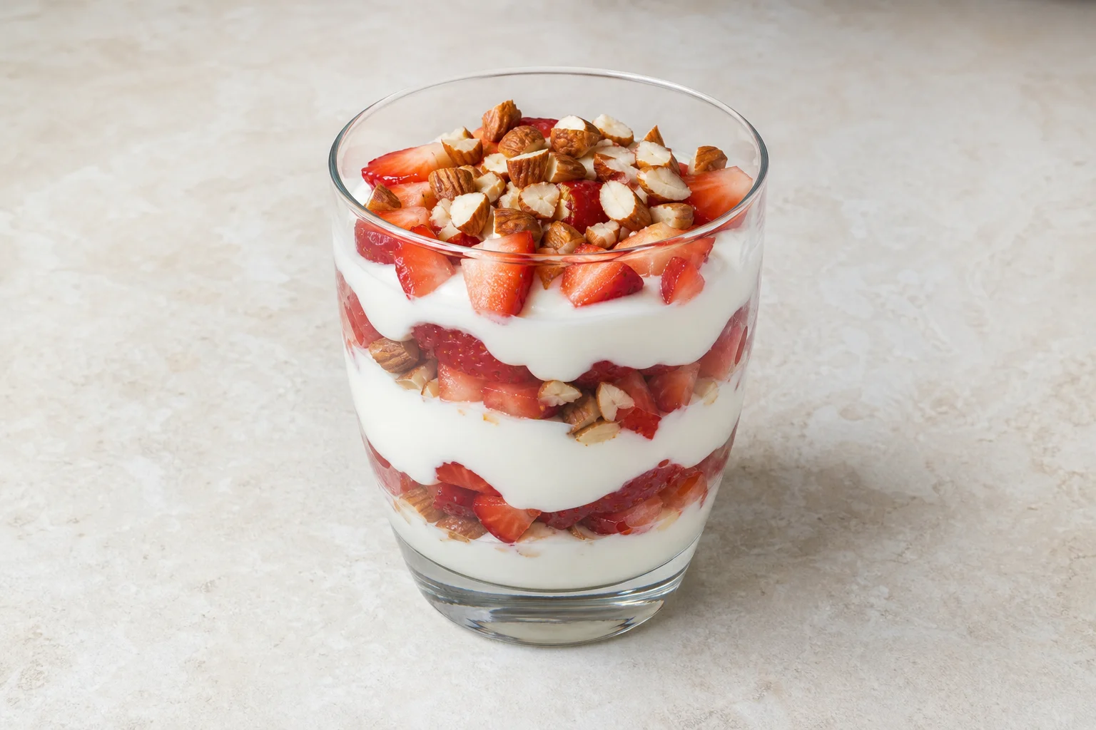 Greek yogurt parfait