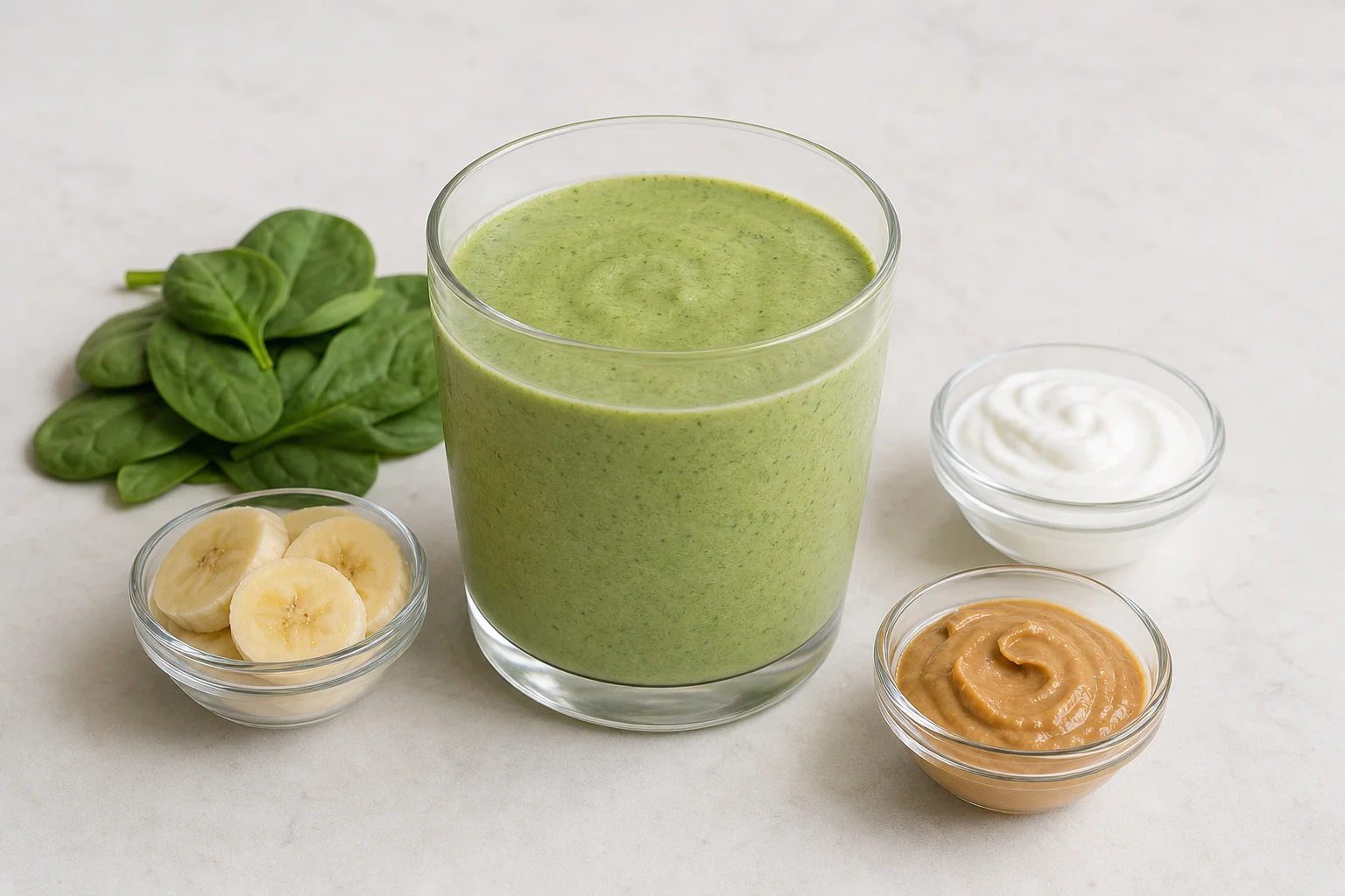 Green protein smoothie