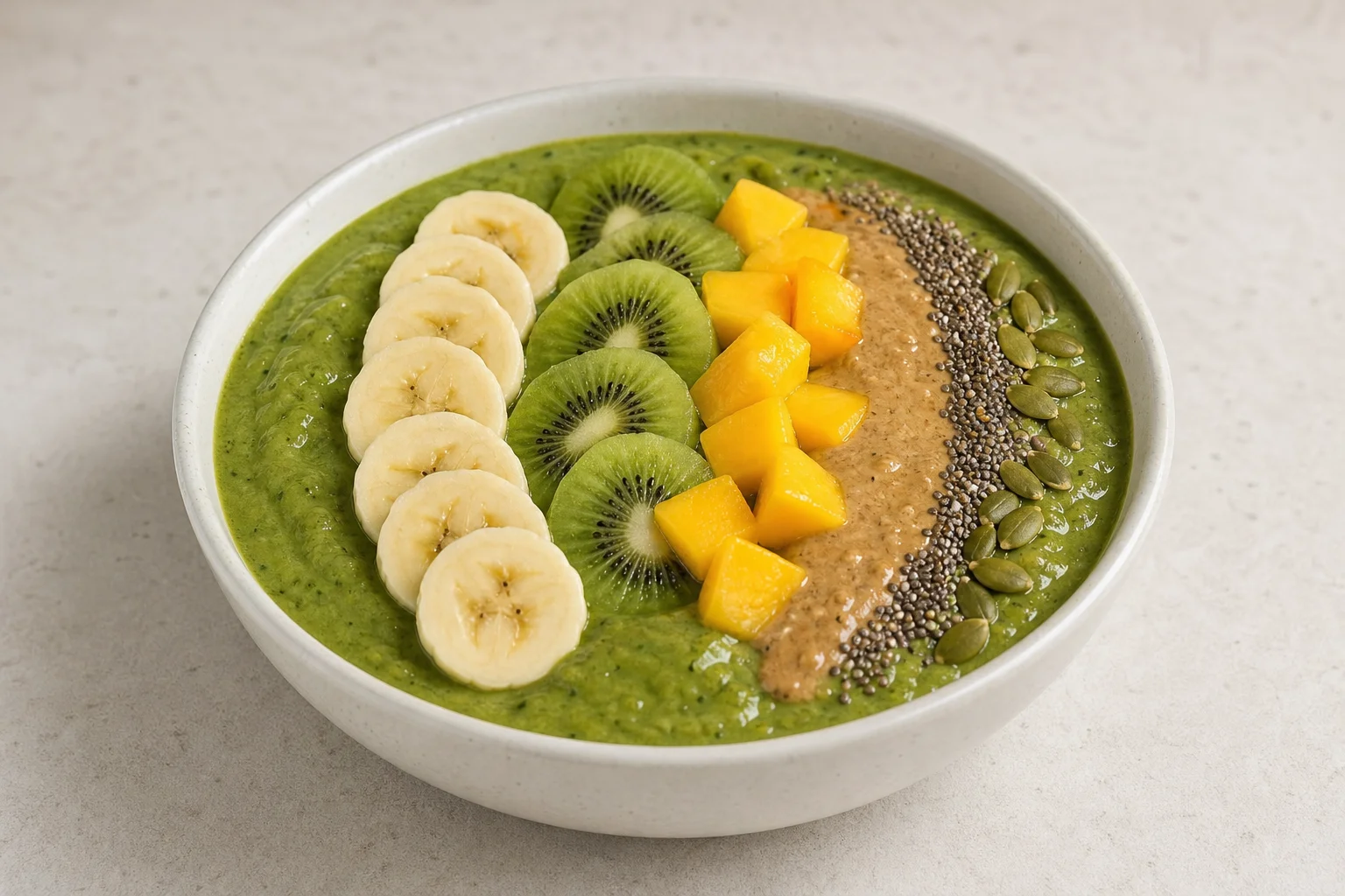 Green smoothie bowl