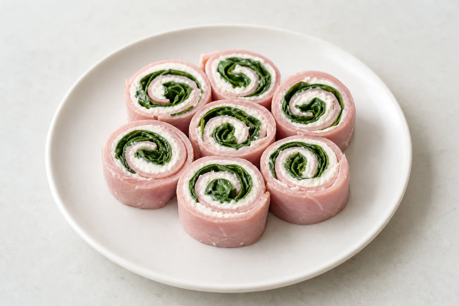 Ham and cream cheese pinwheels