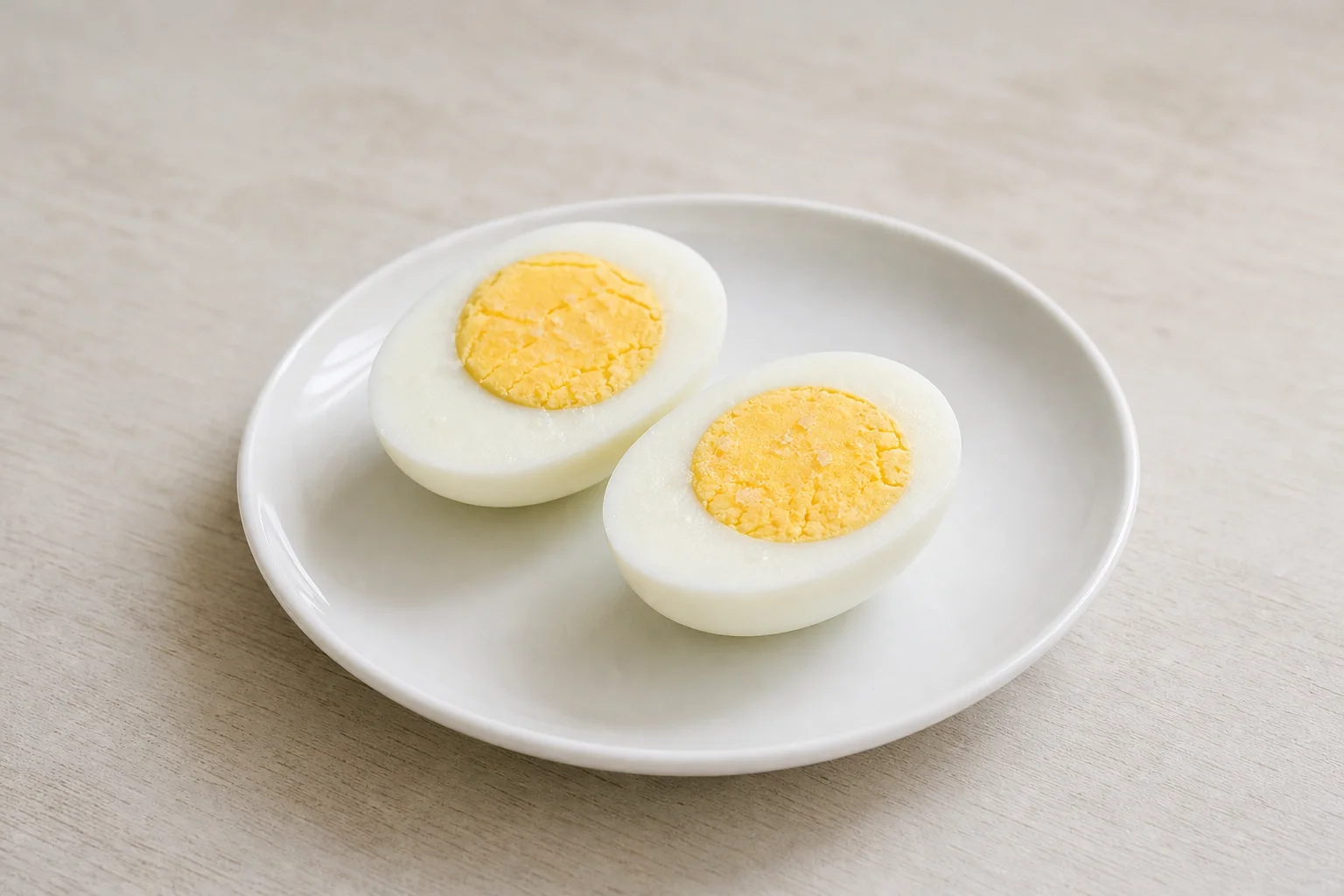 Hard-boiled eggs