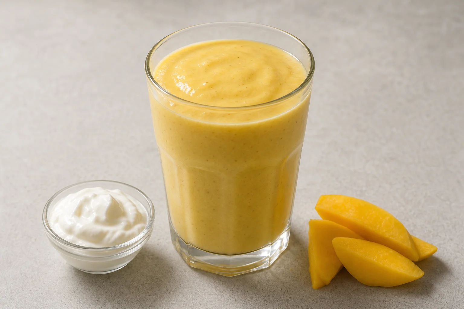 Mango lassi smoothie