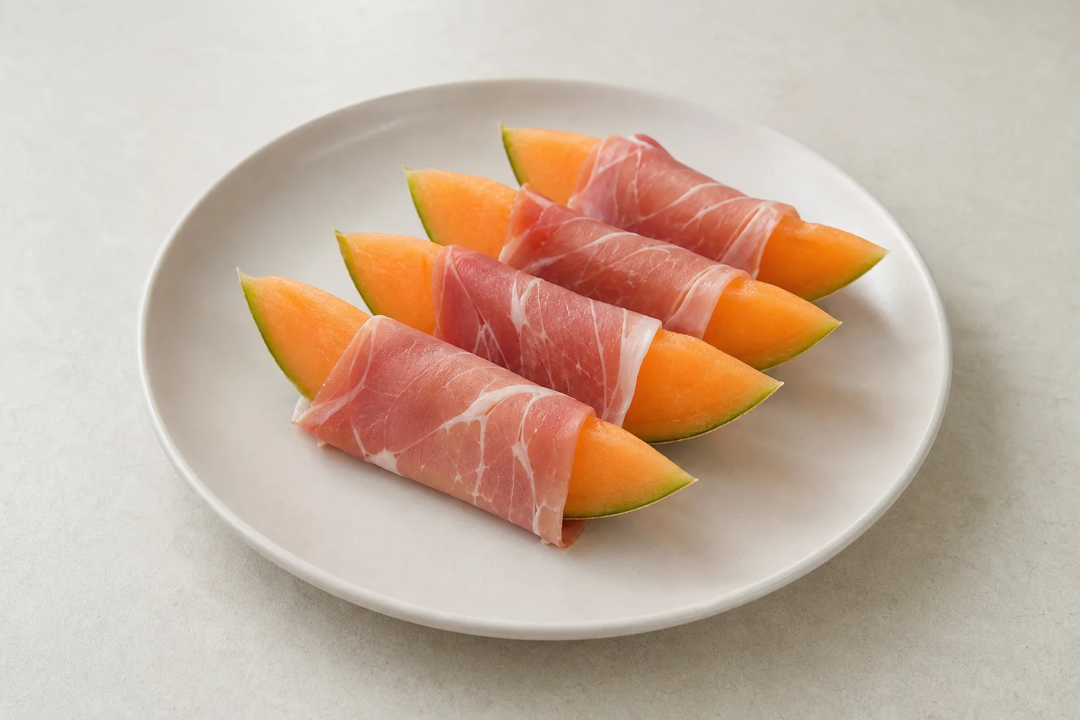 Melon with ham