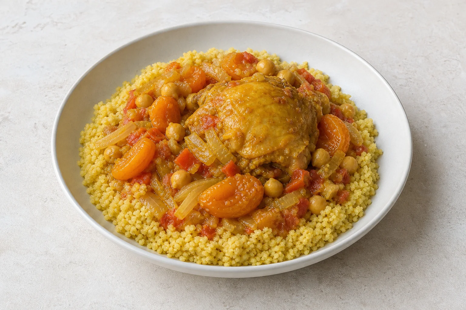 Moroccan chicken tagine