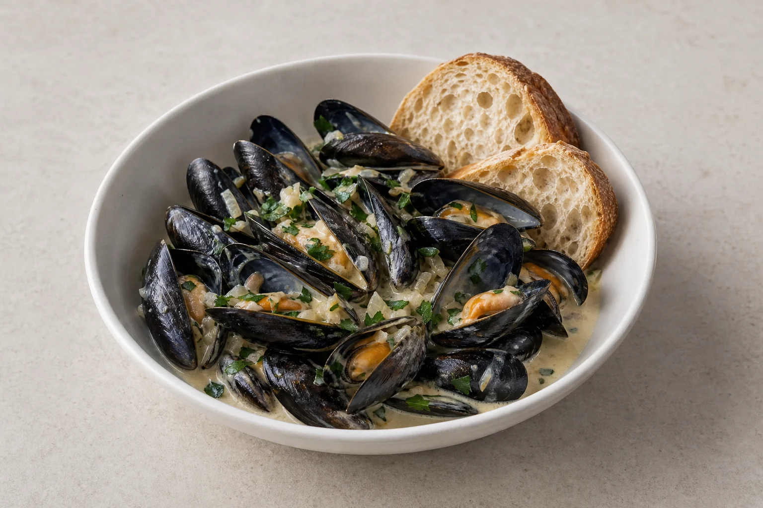 Moules marinière
