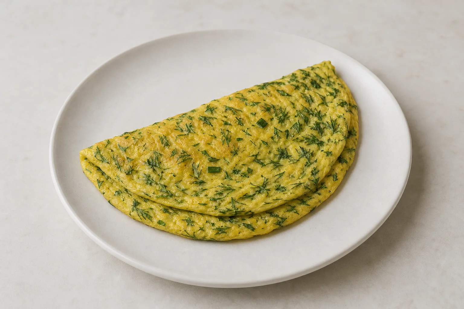 Omelette aux fines herbes