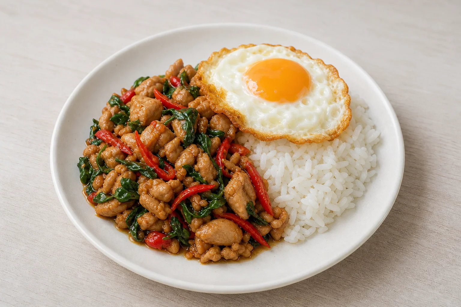 Pad kra pao