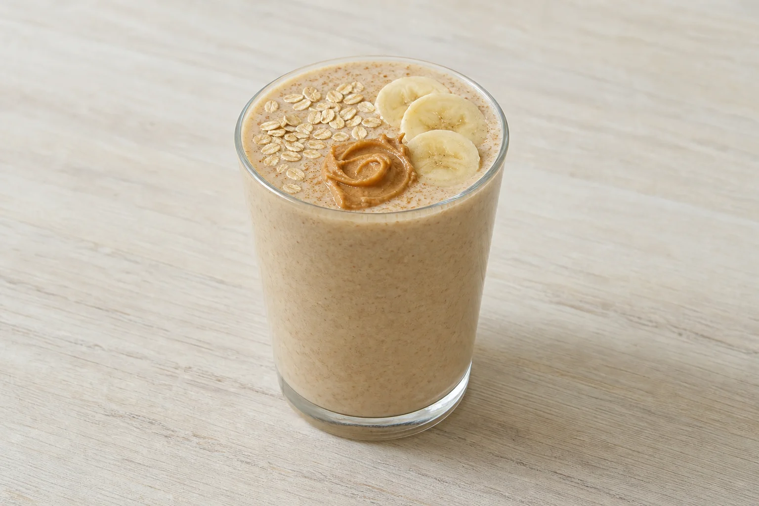Peanut butter banana smoothie