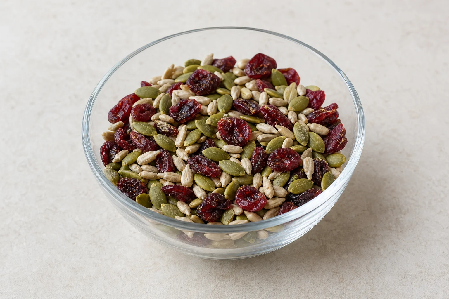Pumpkin seed and cranberry mix