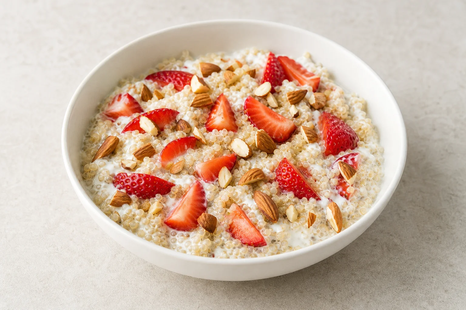 Quinoa breakfast bowl