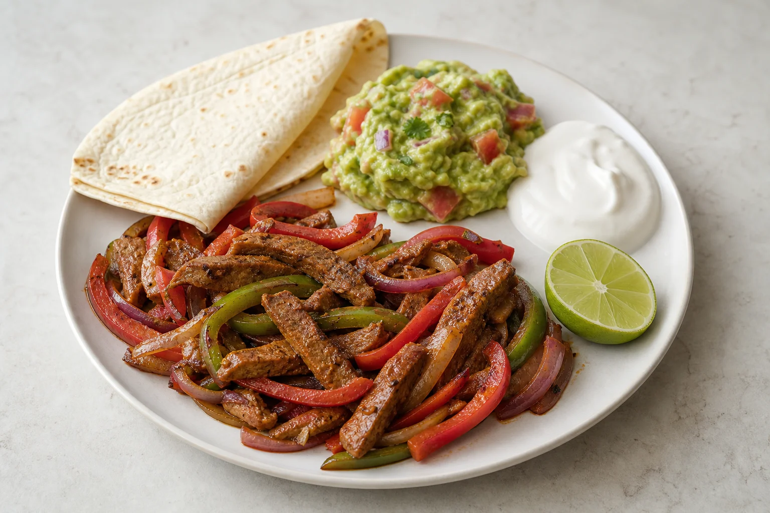 Seitan fajitas