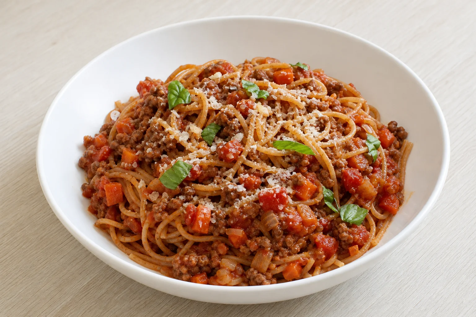 Spaghetti bolognese