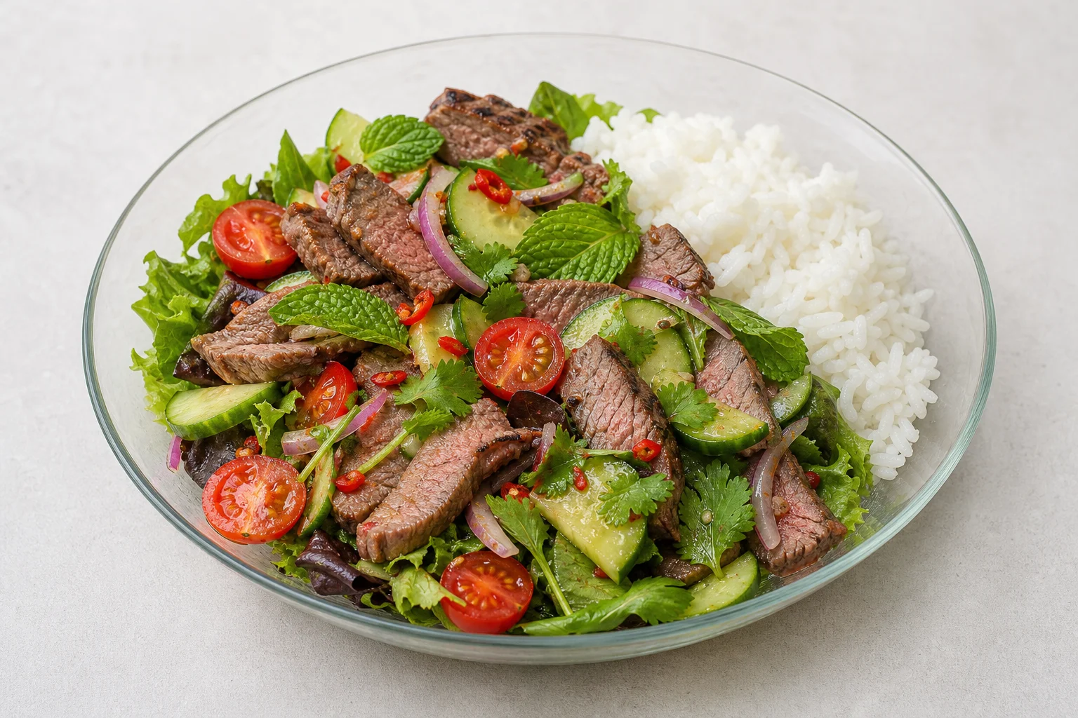 Thai beef salad