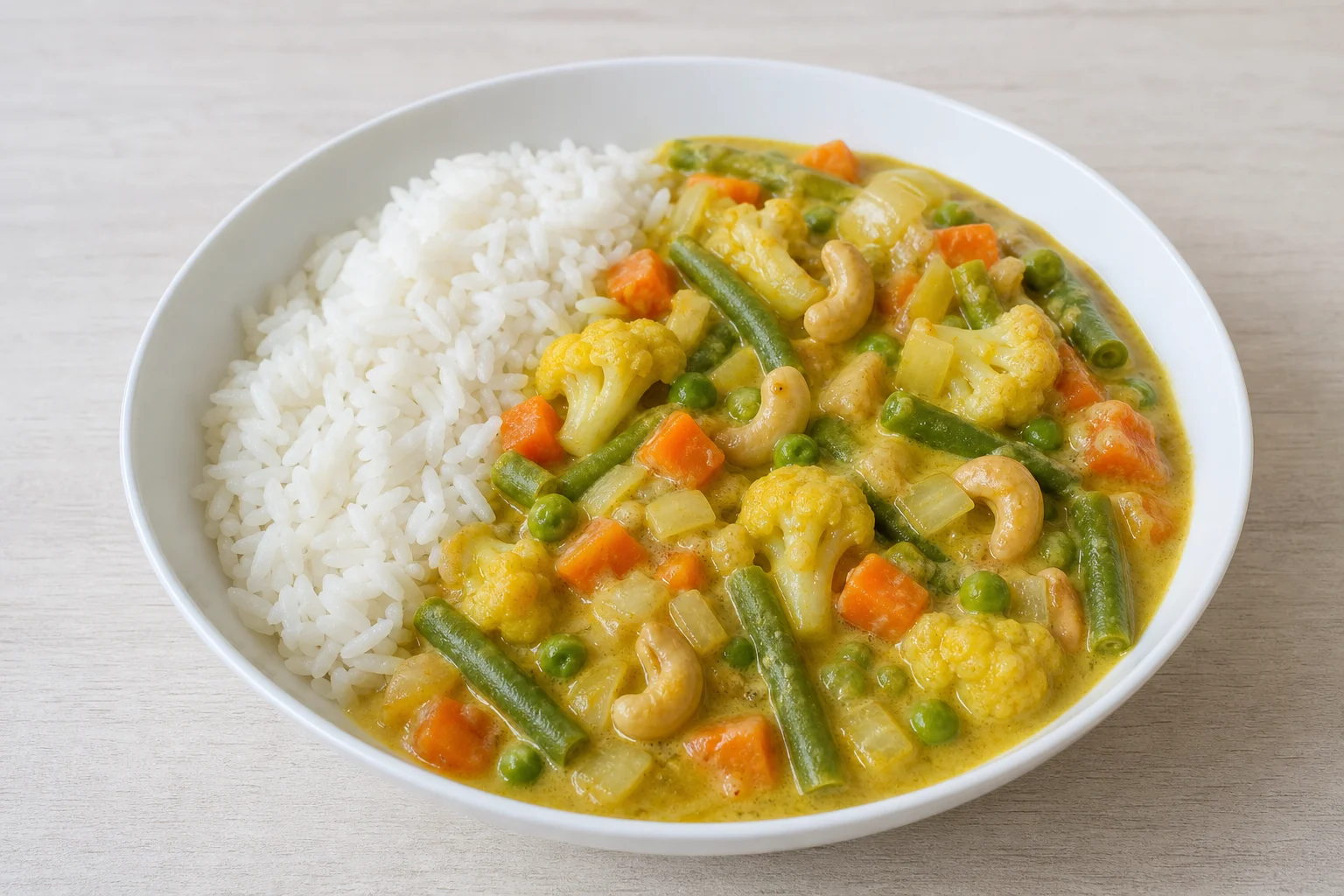 Vegetable korma